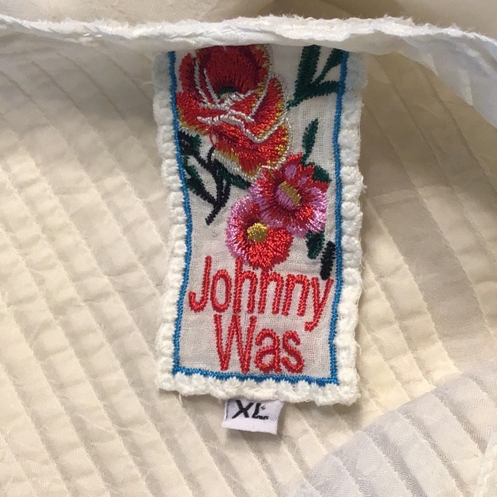 Johnny Was embroidered tunic - Picture 6 of 6